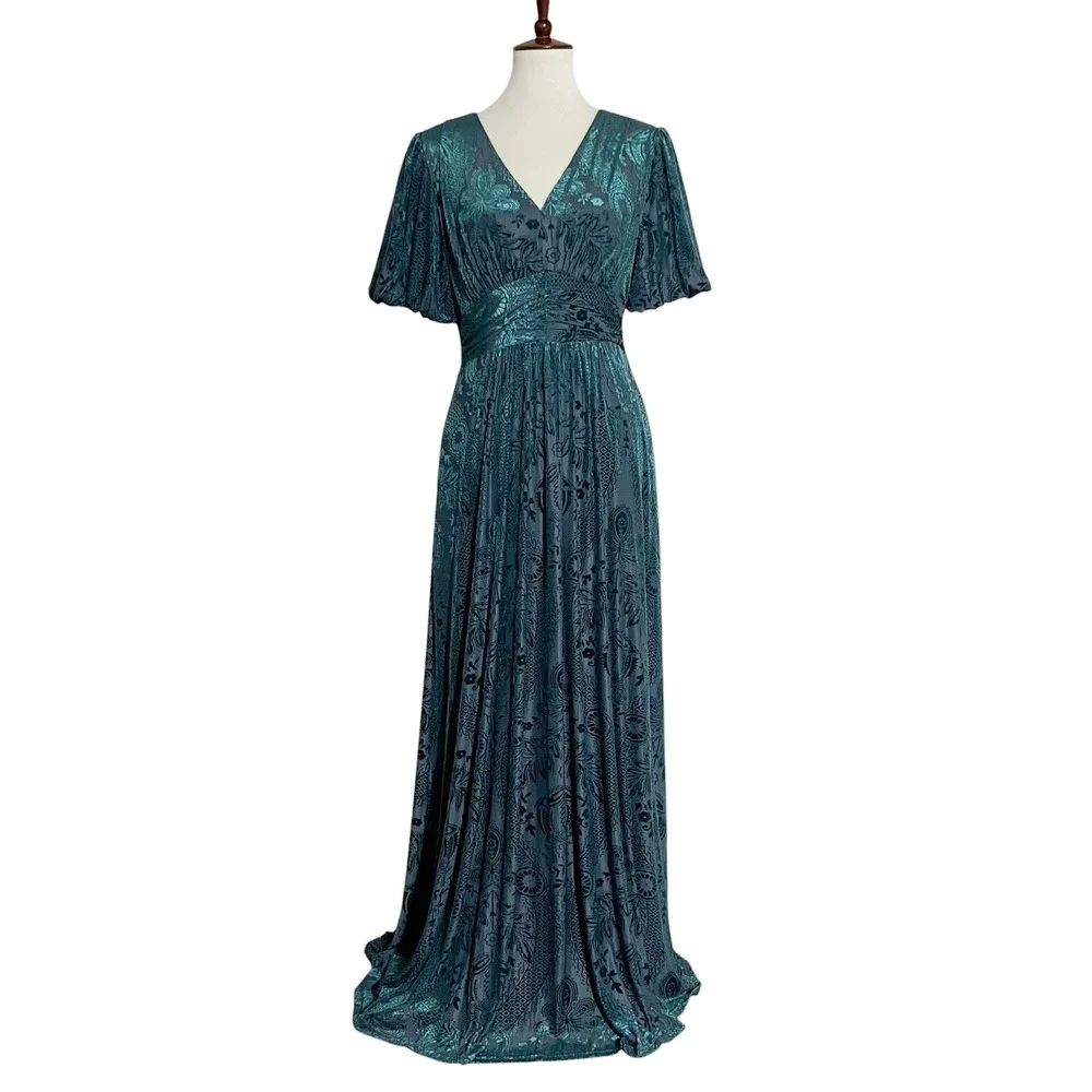 Baltic Born Women's Leslie Velvet Maxi Dress Size‎ Large